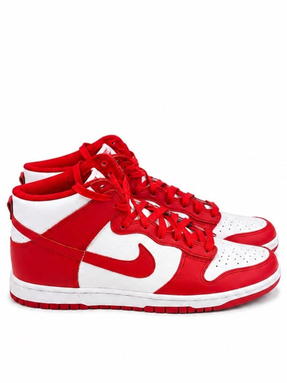 Nike Dunk High Sneakers Champion Red Size 10
